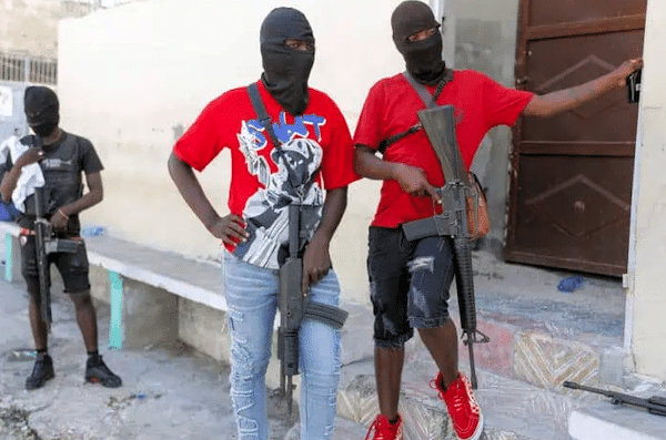 MR Online | Soldiers of Jimmy Cheriziers Revolutionary Forces of the G9 now part of the larger Viv Ansanm alliance in lower Delmas in March 2024 Armed groups have emerged in Haitis working class ghettos due to Haitis ruling class criminal policies | MR Online
